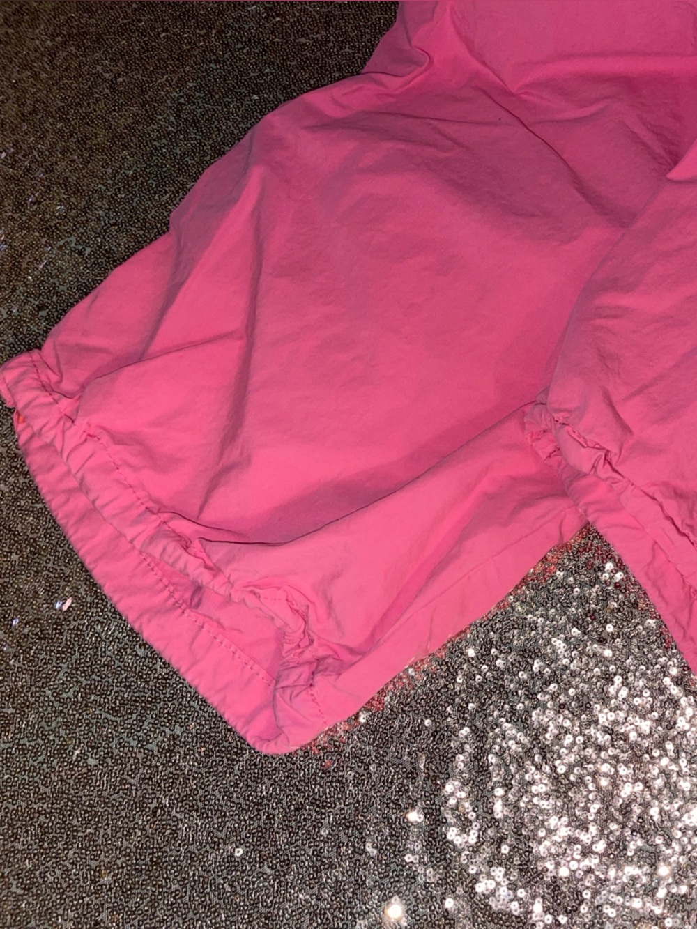 Bubblegum Pink Cargo-Style Jogger Pants - Picture 6 of 6